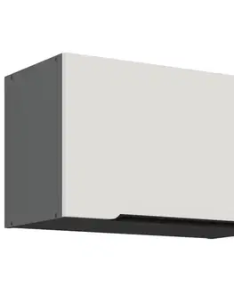Kuchynské skrinky visiace Kuchynská skrinka Aria-Wh/Ant Anti Fingerprint 60gu-36 1f