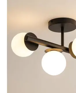 Svietidlá  Prisadený luster AVOLA 3xG9/12W/230V čierna 40790