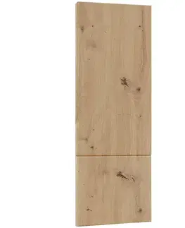 Kuchynské skrinky Čelo skrinky Luxeo F16-D60ZLN_D60RWN tenký rám dub