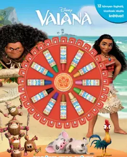 Pre deti a mládež - ostatné Varázslatos színek: Vaiana