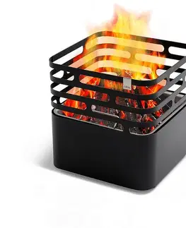 Záhradné grily HÖFATS Grilovacie prenosné ohnisko HÖFATS Cube black