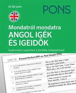 Gramatika a slovná zásoba PONS Mondatról mondatra ANGOL IGÉK ÉS IGEIDŐK - Adam Urban