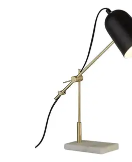 Lampy Searchlight EU60880BK - Stolná lampa ODYSSEY 1xE14/7W/230V čierna EU60880BK
