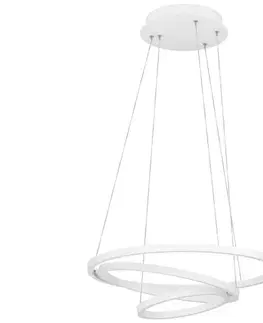 Svietidlá Eglo 900478 - LED Stmievateľný luster na lanku LOBINERO-Z LED/43,2W/230V biela 900478