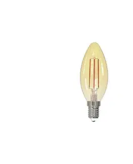 LED osvetlenie  LED Žiarovka FILAMENT SLIM VINTAGE C35 E14/4,5W/230V 1800K ZFS103