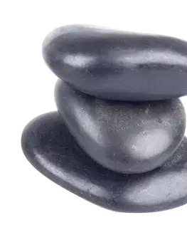 Masážne prístroje Lávové kamene inSPORTline River Stone 8-10 cm - 3 ks