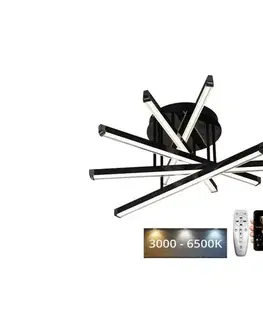Svietidlá  LED Stmievateľný prisadený luster LED/75W/230V 3000-6500K + diaľkové ovládanie J3369/BCH