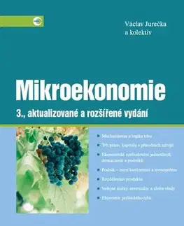 Ekonómia, Ekonomika Mikroekonomie - 3. vydání - Václav Jurečka,Kolektív autorov