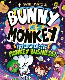 Komiksy Bunny vs Monkey: Intergalactic Monkey Business! (a Phoenix Comic Book): Winner of the British Book Award for Best Graphic Novel - Jamie Smart