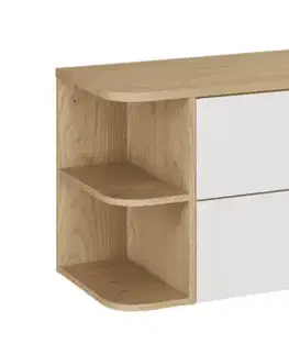 Skrinky s umývadlom ArtCom Kúpeľňová skrinka s doskou ASTER WHITE LRSM D120cm | 120 cm