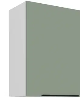 Kuchynské skrinky visiace Kuchynská skrinka Aria-Sa/Wh Anti Fingerprint 60g-72 1f