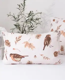 Dekoračné obliečky MKLozkoviny.sk Flanelová obliečka na vankúš 40 x 60 cm - Anita-  -