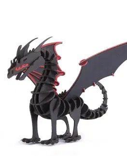 3D puzzle 3D Creative Farebné 3D puzzle Drak