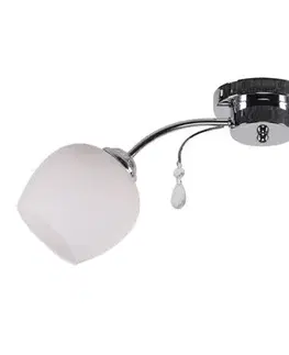 Bodové svetlá Stropná lampa Zachera 2X40W E27 Biela