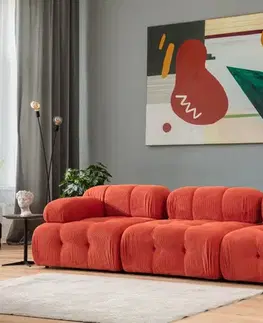 Pohovky a gauče Trojmiestna pohovka Doblo 3 Seater ( L1-O1-1R) - Red