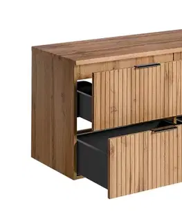 Nábytok ArtCom Kúpeľňová skrinka s doskou ADEL Oak D120/1 | 120 cm