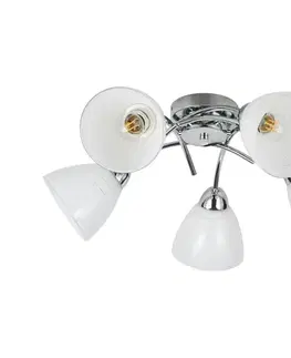 Svietidlá  Prisadený luster CLARA 5xE27/15W/230V lesklý chróm ML2759