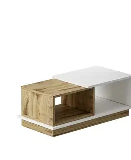 Konferenčné stolíky Konferenčný stolík Viana White and Oak
