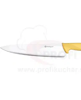 Kuchynské nože STALGAST HACCP-Nôž, žltý, 25cm