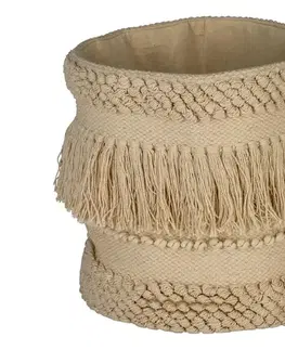 Taburetky Eglo 426519 - Dekoratívny kôš TOYAMA 25x25 cm béžová 426519