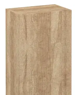 Kúpeľňový nábytok SAPHO - ESPACE skrinka 35x60x22cm, 1x dvierka, ľavá/pravá, dub Alabama ESC430-2222