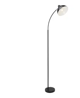 Lampy Rabalux 5240 - Stojacia lampa DARON 1xE27/40W/230V čierna 5240