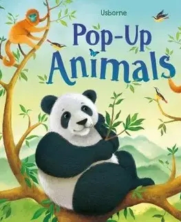 Leporelá, krabičky, puzzle knihy Pop-Up Animals - Anna Milbourne,Richard Johnson