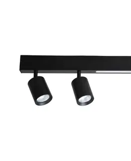 Svietidlá  LED Bodové svietidlo MAGNET LED/5W/230V + 2xGU10/60W 3000/4000K čierna ML1132