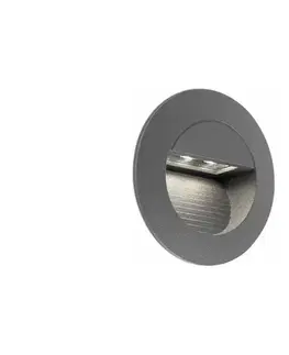 Svietidlá FARO Barcelona FARO 70403 - LED Vonkajšie nástenné svietidlo MINI RACING LED/1,2W/230V IP44 70403