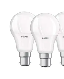 LED osvetlenie SADA 3x LED Žiarovka B22d/8,5W/230V 4000K - Osram 4058075429765