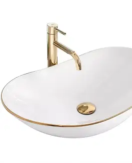 Umývadlá Umývadlo na dosku Royal Gold Edge