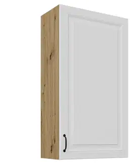 Kuchynské skrinky visiace Skrinka do kuchyne Stilo biely/artisan 60G-108 1F