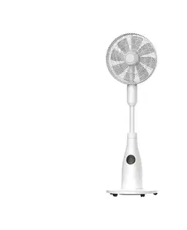 Ventilátory Eurolamp Stojanový látor s hmlovým efektom 50W/230V, priemer 40 cm, biely 300-23511