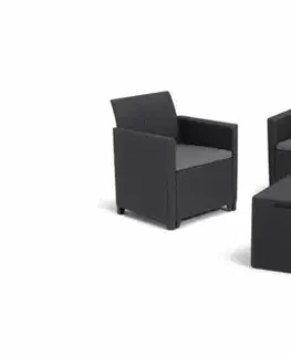 Záhradný nábytok KETER Záhradný set MARIANNE 2 storage box | grafit