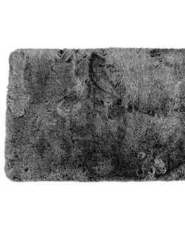 Koberčeky a rohože do kúpeľne Koberček Skin strieborná/čierna podklad 3D CDW-8098 98