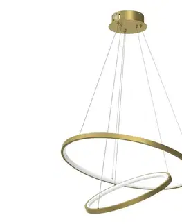Svietidlá  LED Luster na lanku HOOP LED/51W/230V pr. 60 cm 4000K zlatá ML1546