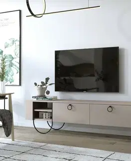 Konferenčné stolíky Televízny stolík Norfolk Light Mocha