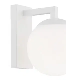Svietidlá Argon 3733 - Nástenná lampa ASPEN 1xE27/15W/230V biela 3733