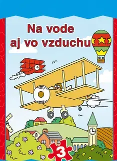 Leporelá, krabičky, puzzle knihy Na vode aj vo vzduchu - Skladačky puzzle