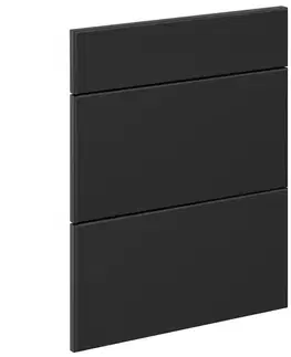 Kuchynské skrinky Čelo skrinky Luxeo F16-D60S3-AX tenký rám black