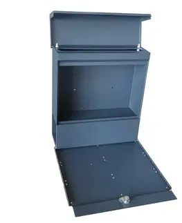 Poštové schránky Poštová schránka 370 x 410 x 130 mm, dekor drevo
