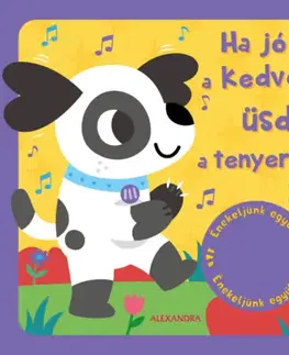 Leporelá, krabičky, puzzle knihy Ha jó a kedved, üsd a tenyered! - Énekeljünk együtt!