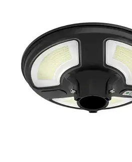 Záhradné lampy  LED Solárna pouličná lampa so senzorom LED/10W/3,2V 6500K IP65+ diaľkové ovládanie 5153