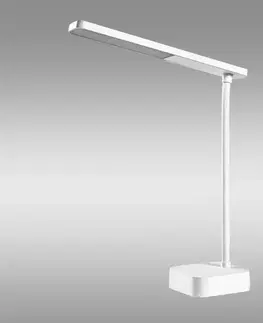 Stolné lampy na písací stôl Kancelárska lampa Panan FOLD USB biela LED LB1