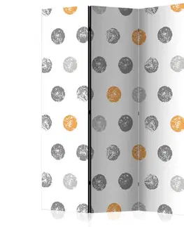 Paravány Paraván Round Stamps Dekorhome