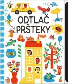 Leporelá, krabičky, puzzle knihy Odtlač pršteky - Fiona Watt