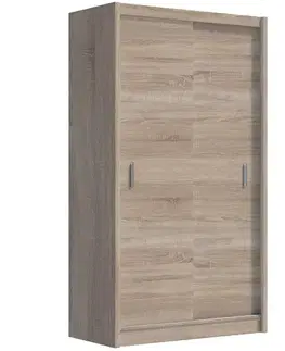 Šatníkové skrine Skriňa Multi 150 sonoma