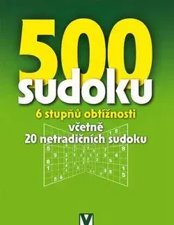 Krížovky, hádanky, hlavolamy 500 sudoku