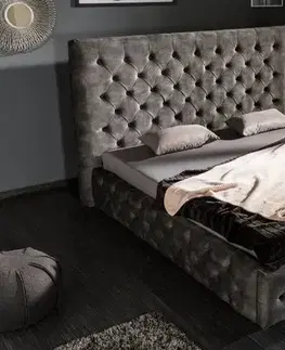 Postele Chesterfield posteľ PALLAS Dekorhome