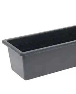 Kvetináče a truhlíky Kinekus Truhlik plastový 50cm antracit T2